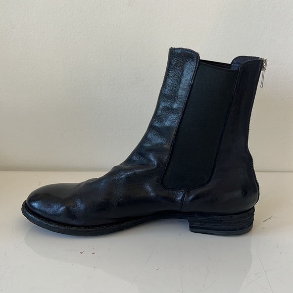 Officine Creative LEXIKON Chelsea Boots Navy Blue Leather Size 39 Women’s - Picture 5 of 11